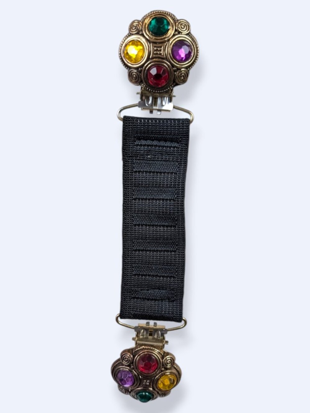 (2/$20) V. Colourful Stone Sweater Clip
